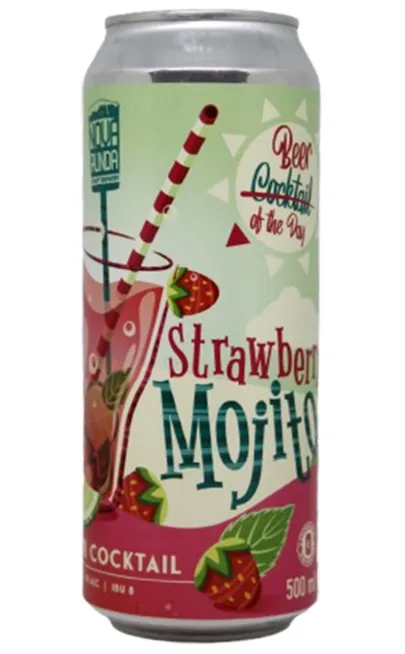 Beer Cocktail: Strawberry Mojito