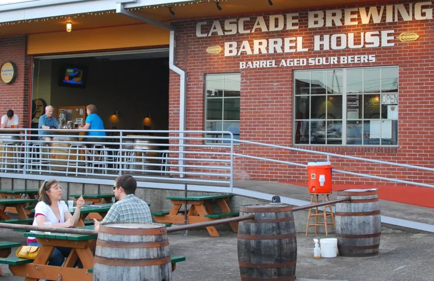 Cascade Brewing Barrel House Exterior