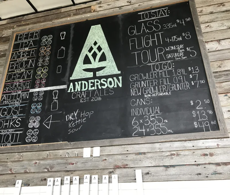 Anderson's Craft Beer