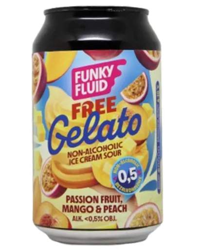 Free Gelato: Passion Fruit, Mango & Peach