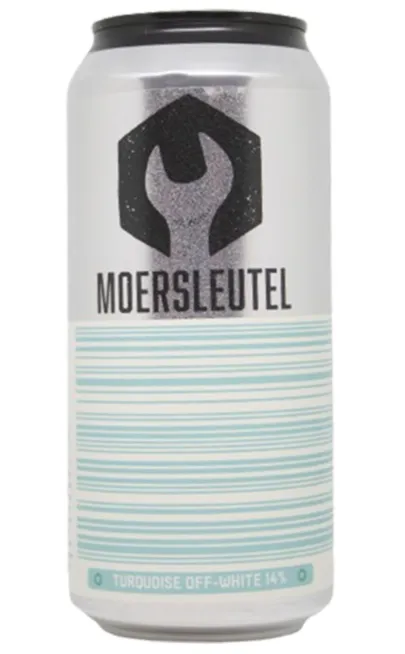 Barcode: Turquoise Off-White