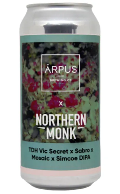Ārpus x Northern Monk TDH Vic Secret x Sabro x Mosaic x Simcoe DIPA