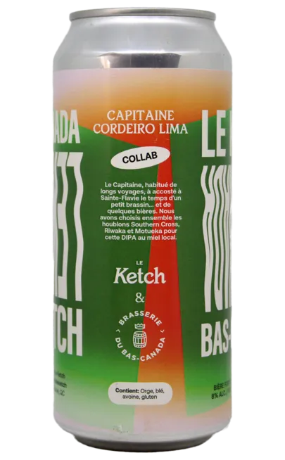 Capitaine Cordeiro Lima - Le Ketch X Brasserie Du Bas-Canada