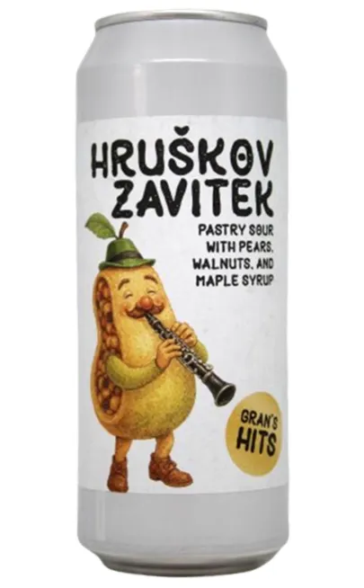 Hruskov zavitek, Pastry Sour Ale with Pears, Walnuts And Maple Syrup