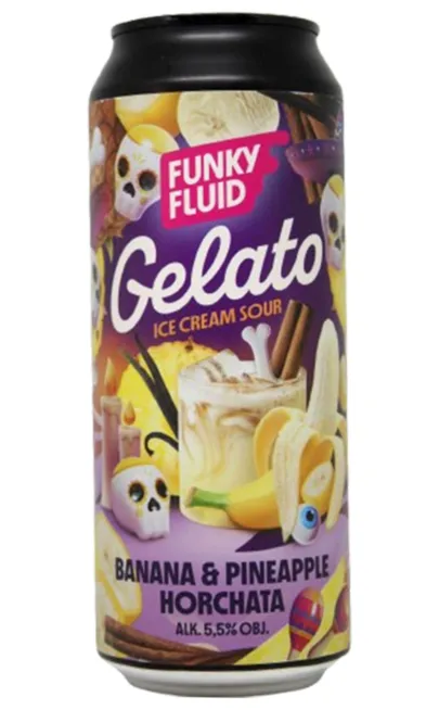 Gelato: Banana & Pineapple Horchata