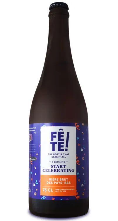 Fete! - Champagne beer with a video message