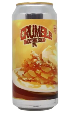 CRUMBLE - Cinnamon Dusted Apple Crumble And Vanilla Ice Cream