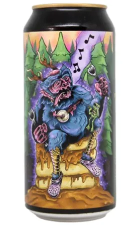 Fruits of the Forest Triple Stacked Breakfast Waffle