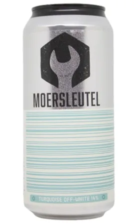 Barcode: Turquoise Off-White