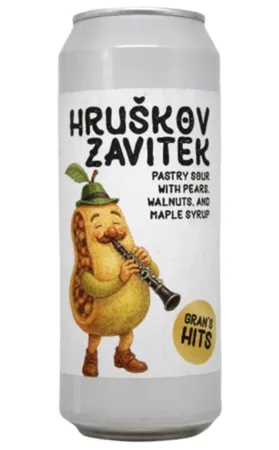 Hruskov zavitek, Pastry Sour Ale with Pears, Walnuts And Maple Syrup