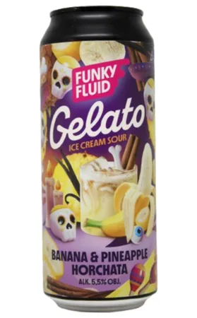 Gelato: Banana & Pineapple Horchata