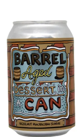 Barrel Aged Dessert In A Can - Hazelnut Mochachino Sundae