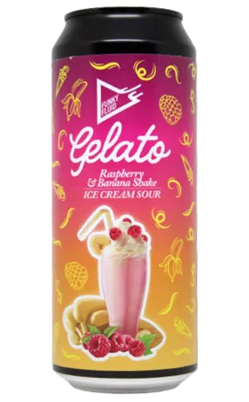 Gelato: Raspberry & Banana Shake