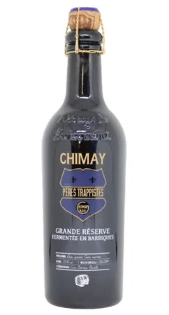 Chimay Grande Réserve Fermentée en Barriques - Chêne Français, Chêne Américain (08/2019)