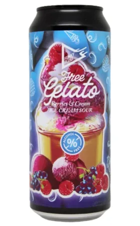 Free Gelato: Berries & Cream