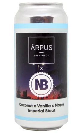 Ārpus x Nerdbrewing Coconut x Vanilla x Maple Imperial Stout