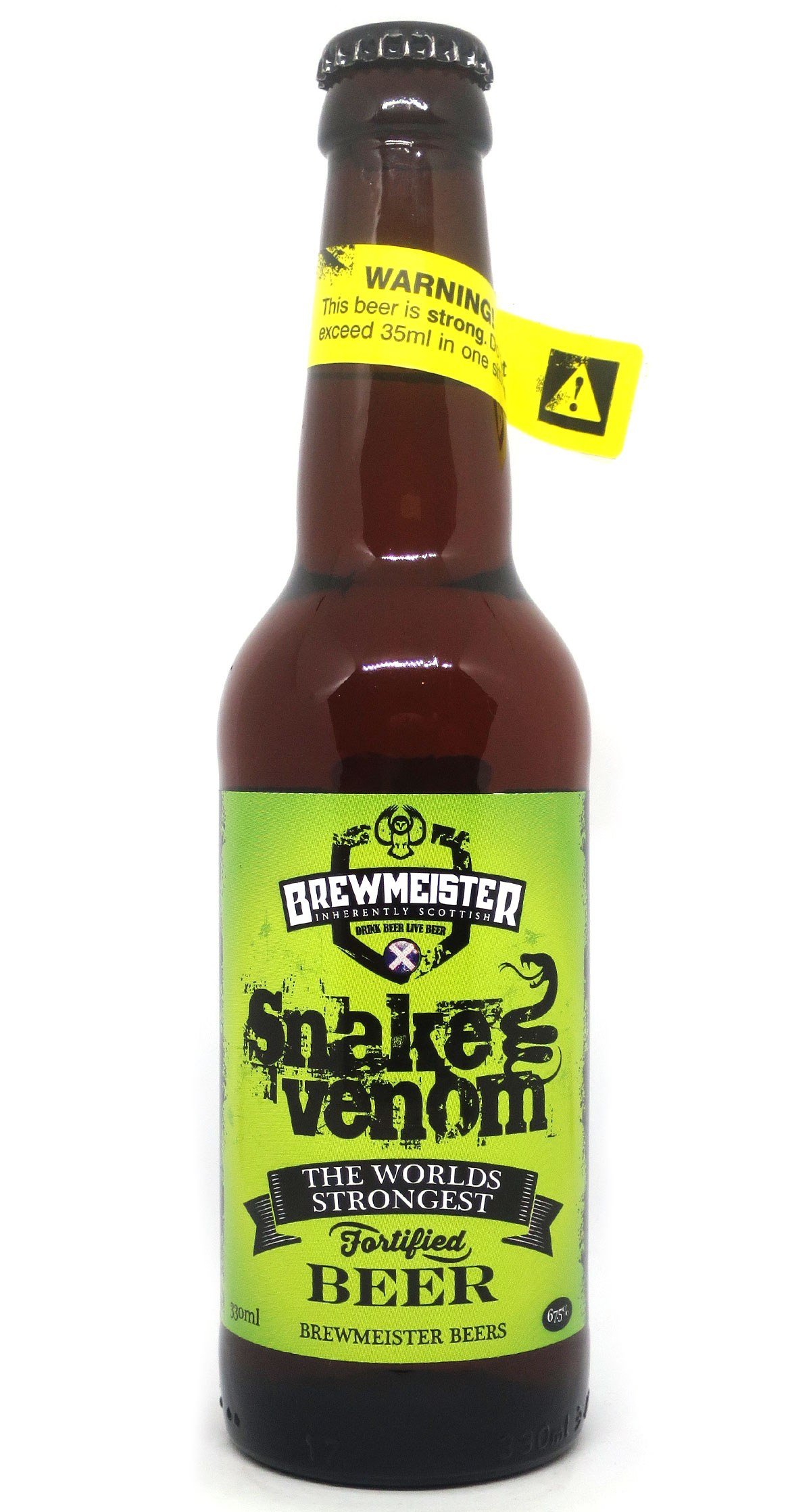 gevogelte skelet Humaan Snake Venom kopen? Koop het sterkste bier ter wereld van Brewmeister  bijHops & Hopes